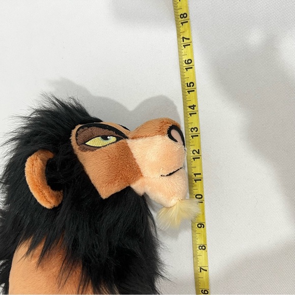 Disney Lion King Size 14" Scar Plush Stuffed Animal Hyena Leader Brown - Picture 12 of 12